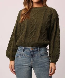 Wholesale 👍 Another Love Lorena Sweater in Cypress - 👩 women 🔔