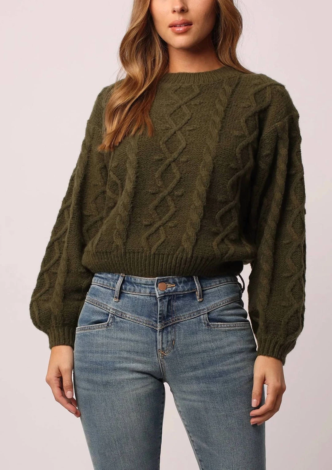 Wholesale ๐ Another Love Lorena Sweater in Cypress - ๐ฉ women ๐