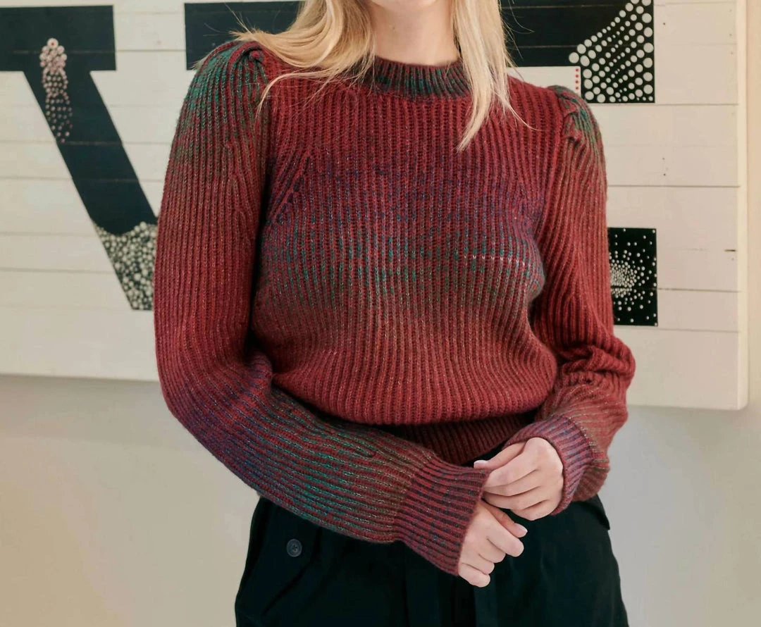 Discount π Another Love Brooke Long Sleeve Sweater Multi Stripe in Multi Stripe - π© women β