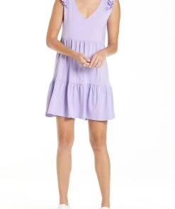 Discount 💯 Another Love Florence Tiered 👗 Skirt 👗 Dress Wisteria in Purple - 👩 women 🥰