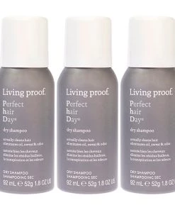 Discount 🥰 Perfect Hair Day (PhD) Dry Shampoo by Living Proof for Unisex - 1.8 oz Dry Shampoo - Pack of 3 🛒
