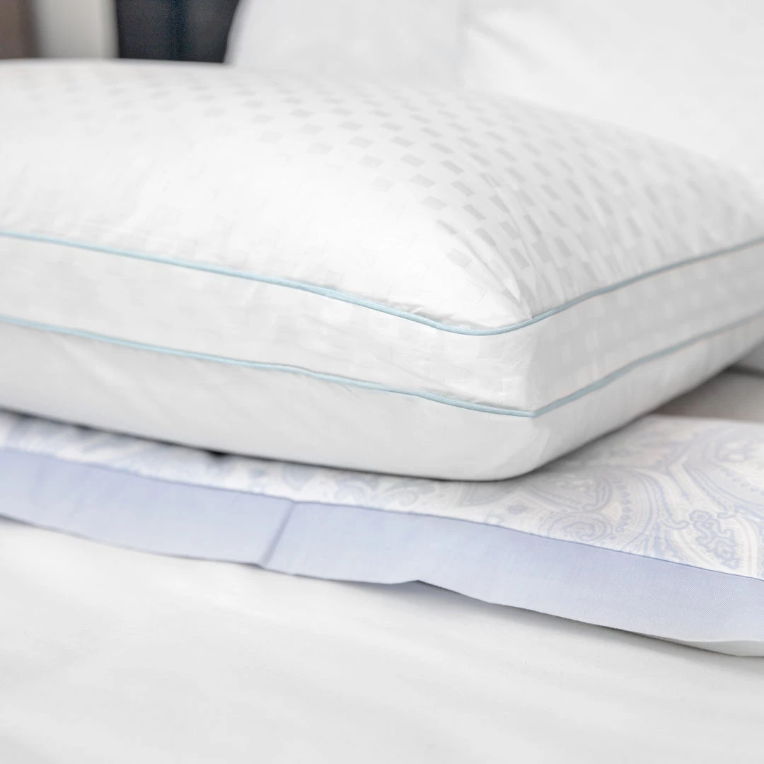 Promo ๐ SensorPEDIC Luxury Dual Comfort Reversible Standard Bed Pillow with 400 Thread Count Cotton Cover - 2 Pack ๐ - Image 2