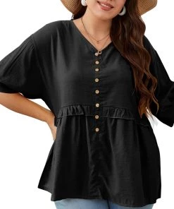 New ❤️ Romanissa Plus Blouse - 👩 women 👍