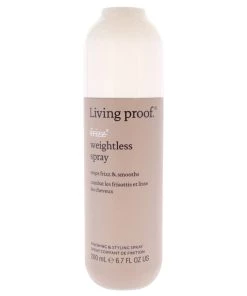 Hot Sale 😉 No Frizz Weightless Styling Spray by Living Proof for Unisex - 6.7 oz Styling Spray 👏