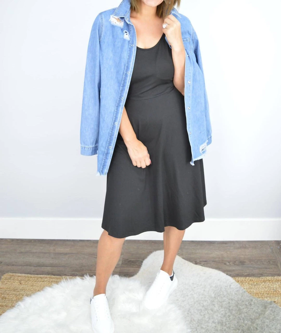 Best reviews of ๐ Hazel Blues ๐ Skirting Town ๐ Dress in Black - ๐ฉ women ๐ - Image 3