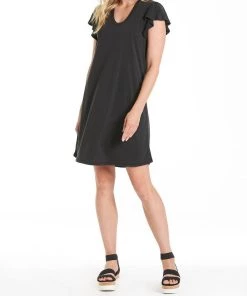 Coupon ๐ฅฐ Another Love Sigrid Flutter Sleeve ๐ Dress in Black - ๐ฉ women ๐