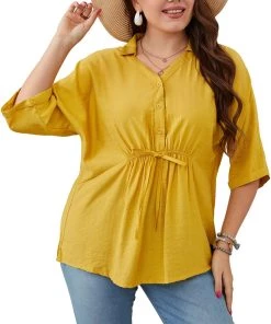 Wholesale 👏 Romanissa Plus 👕 Shirt - 👩 women 🎉