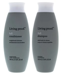 Deals 🥰 Full Shampoo and Conditioner Kit by Living Proof for Unisex - 2 Pc Kit 8oz Shampoo, 8oz Conditioner 🔥