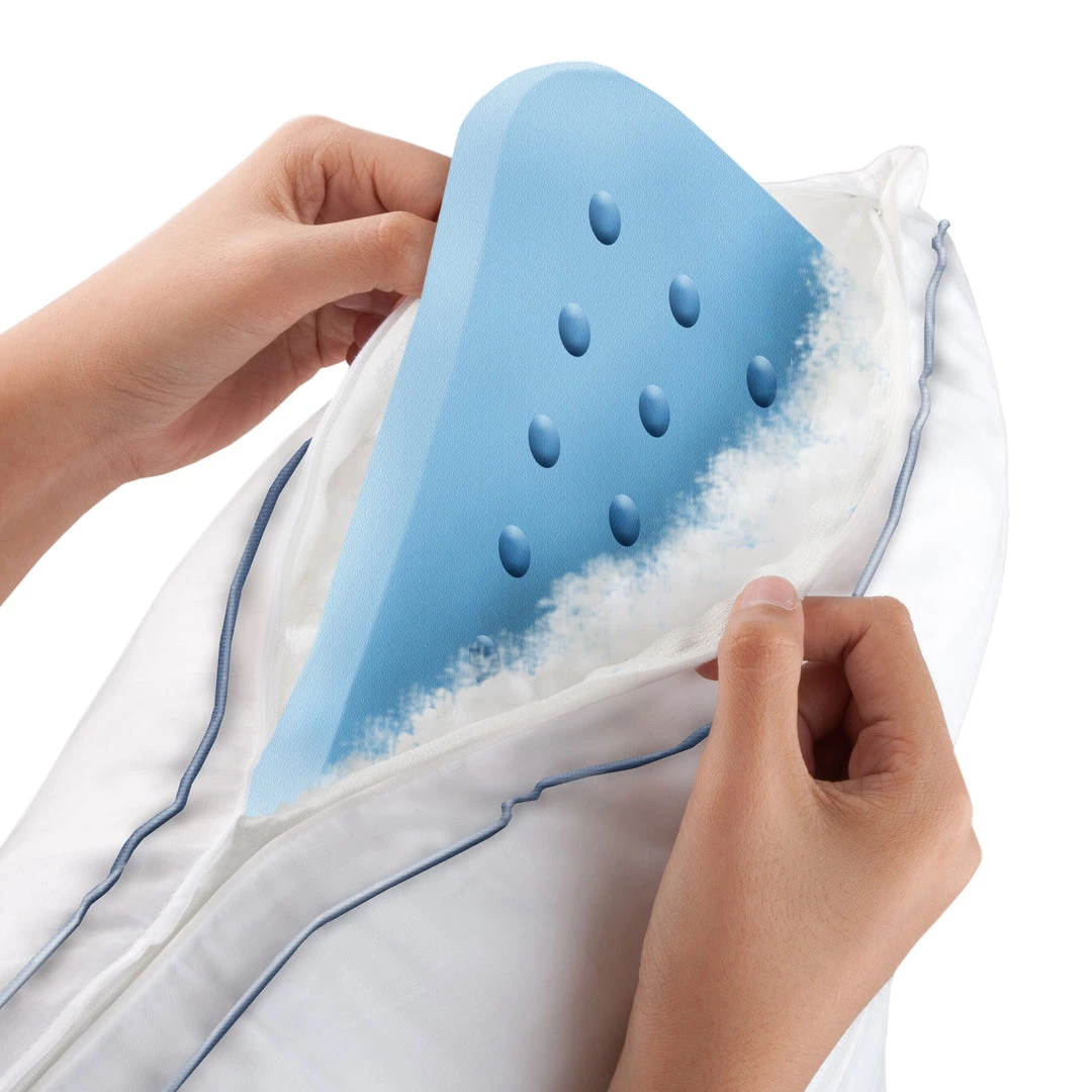 Best deal โญ SensorPEDIC MemoryLOFT Deluxe Gusseted Pillow with Memory Foam Core - 2 Pack ๐ - Image 5